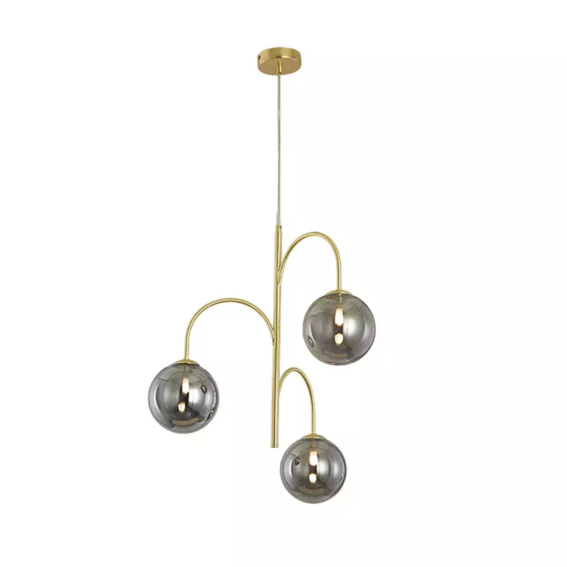 Balcony glass pendant lamp