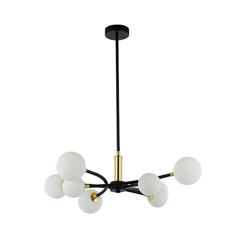 Modernong European style glass pendant lamp