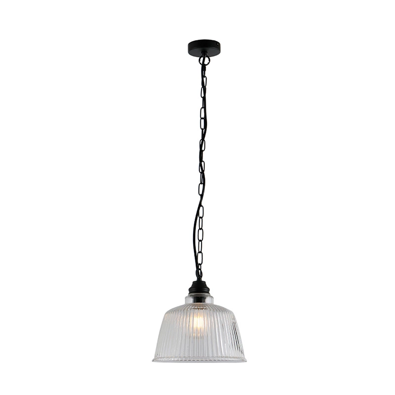 Modernong istilong crystal clear glass pendant lamp