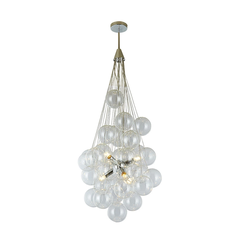 Simpleng istilong natatanging glass pendant lamp